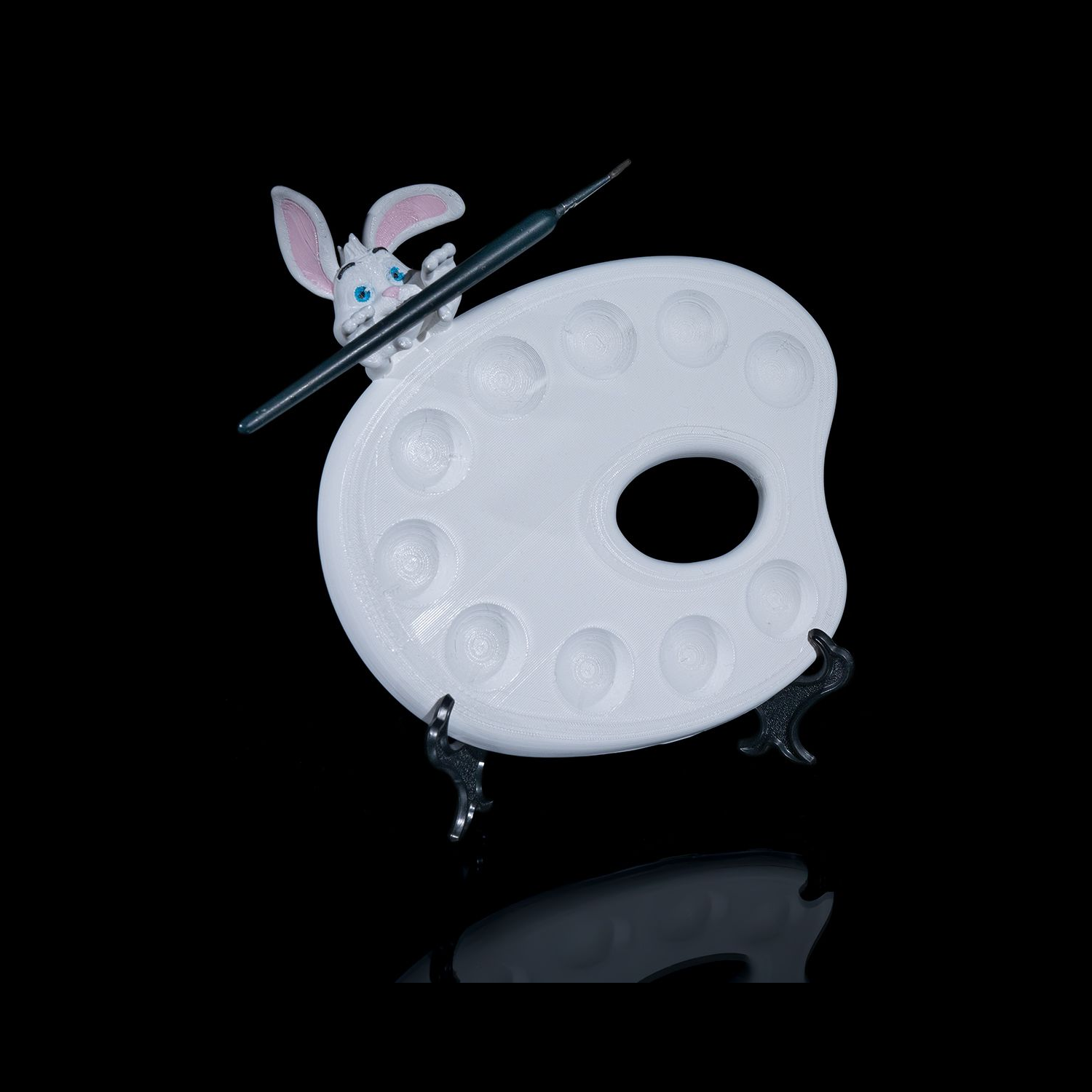 Paleta de pintura Bunny