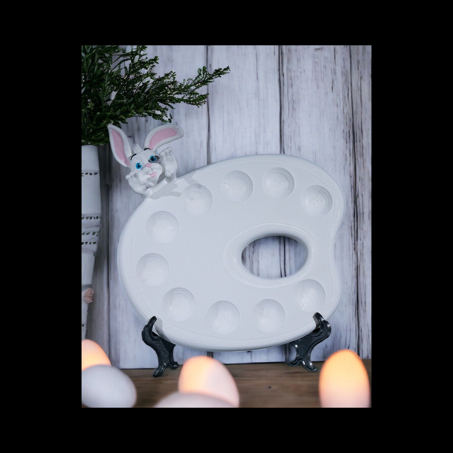 Paleta de pintura Bunny