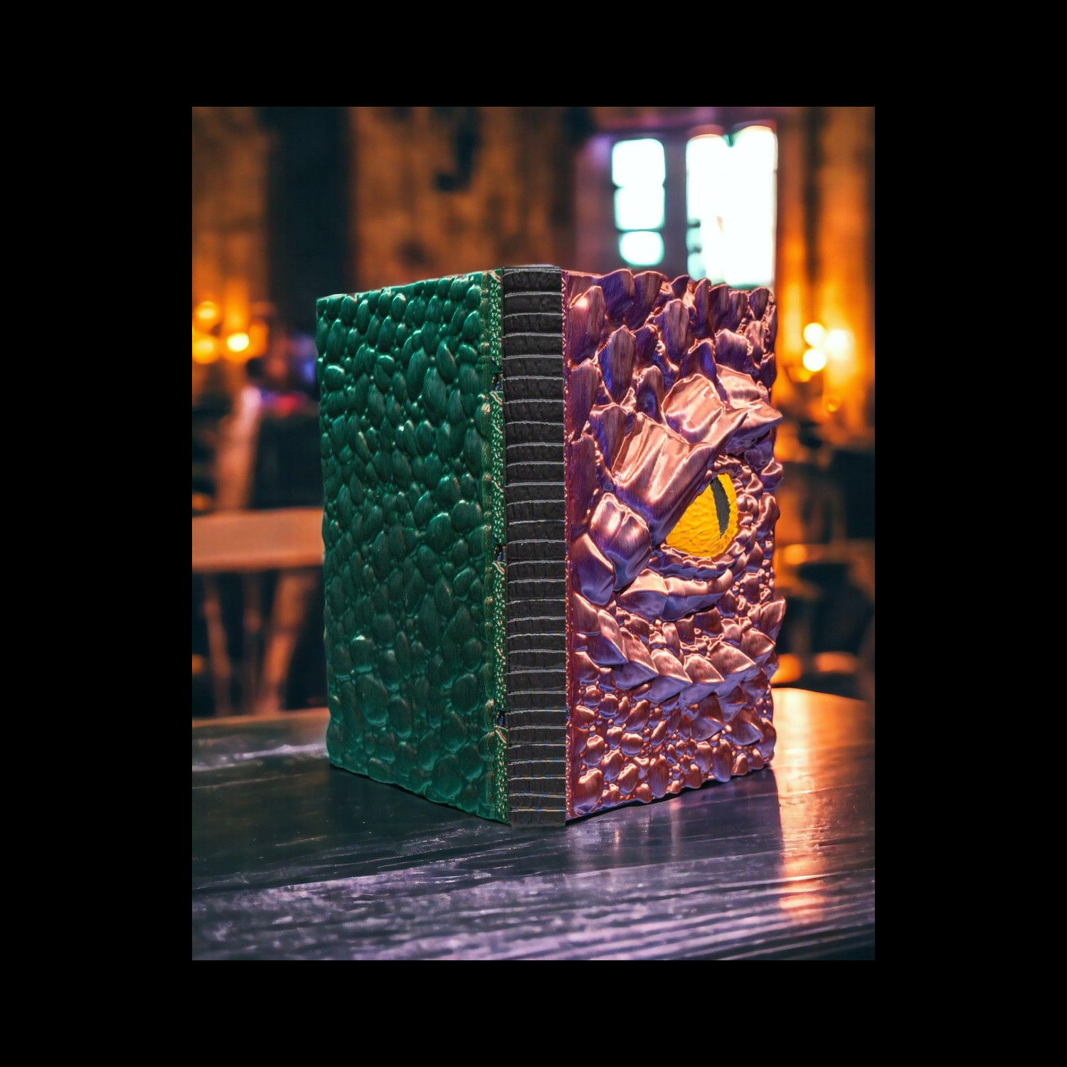 Cubierta decorativa para libro Dragon’s Spellbook