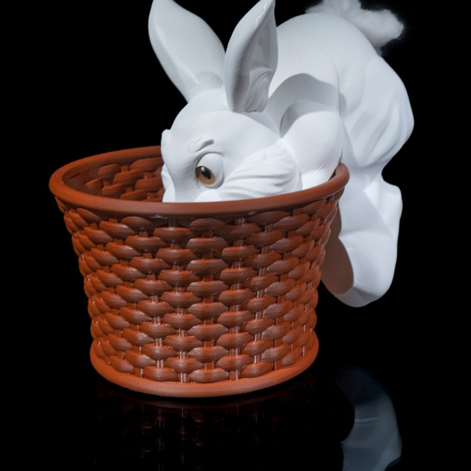 Cottontail Rabbit Basket
