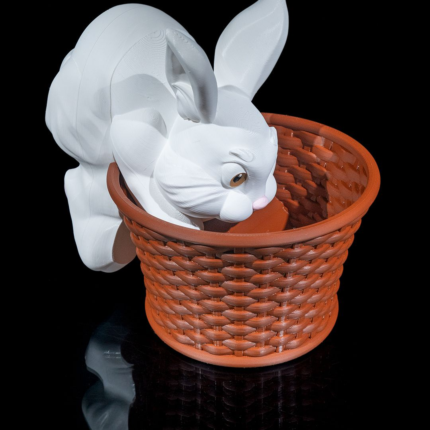 Cottontail Rabbit Basket