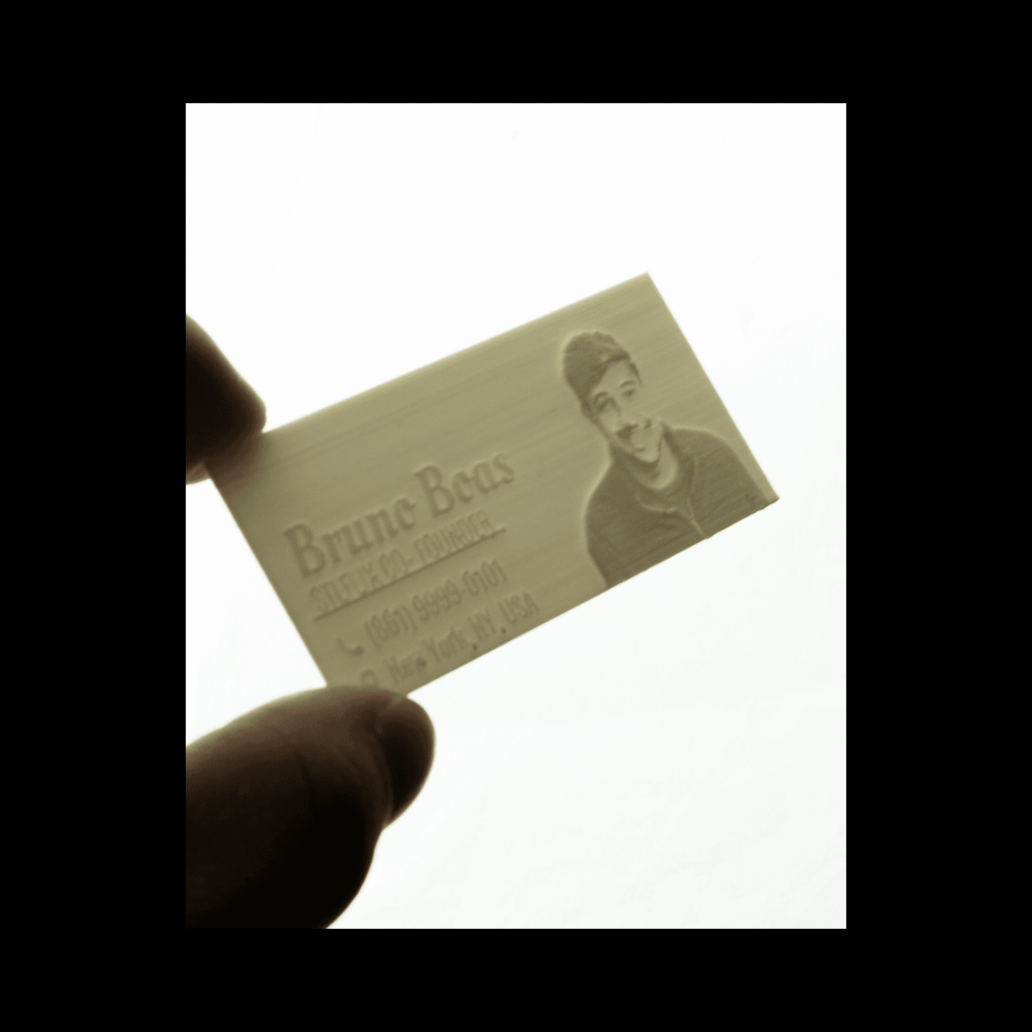 Tarjeta de presentación personalizable Customizable Business Card
