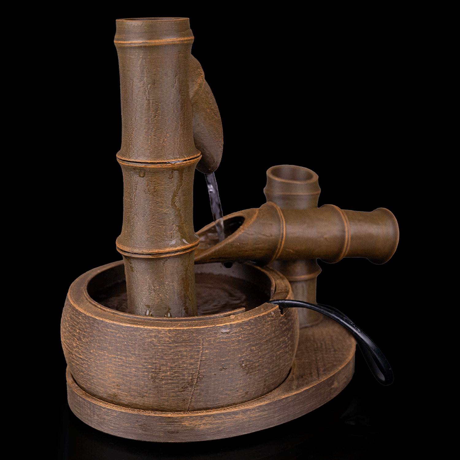Fuente decorativa Bamboo Flow Tabletop Fountain