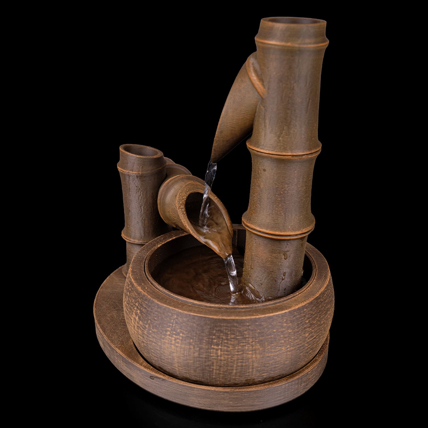 Fuente decorativa Bamboo Flow Tabletop Fountain