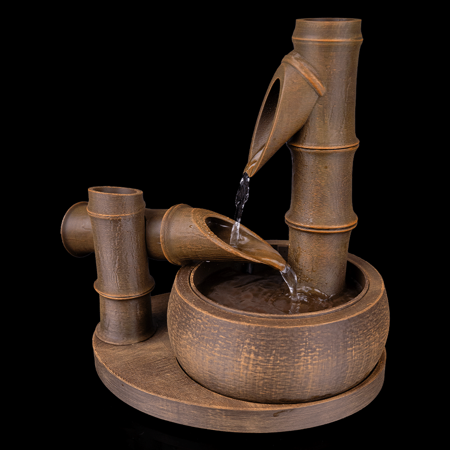 Fuente decorativa Bamboo Flow Tabletop Fountain