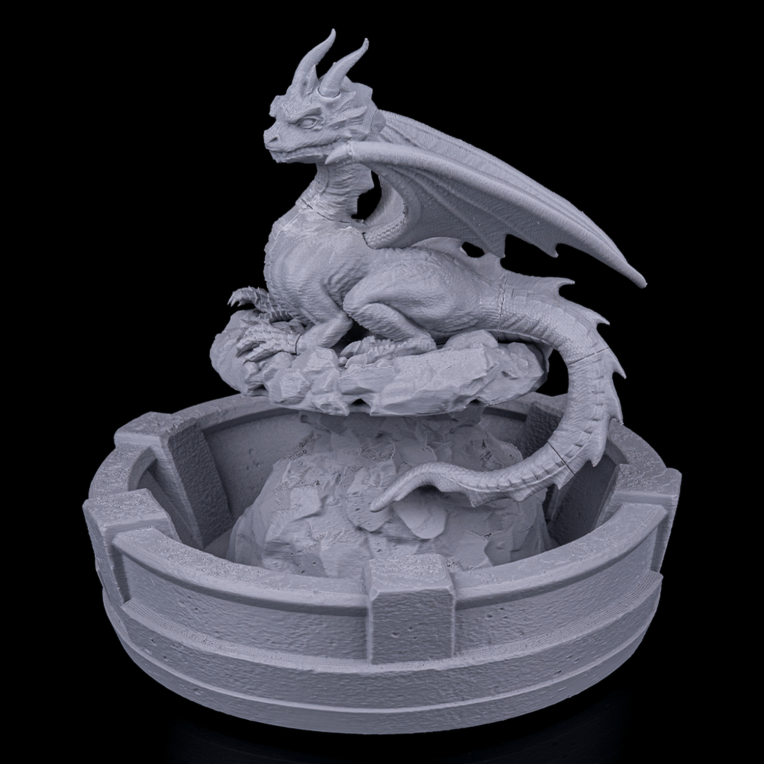 Fuente decorativa Resting Guardian Tabletop Fountain