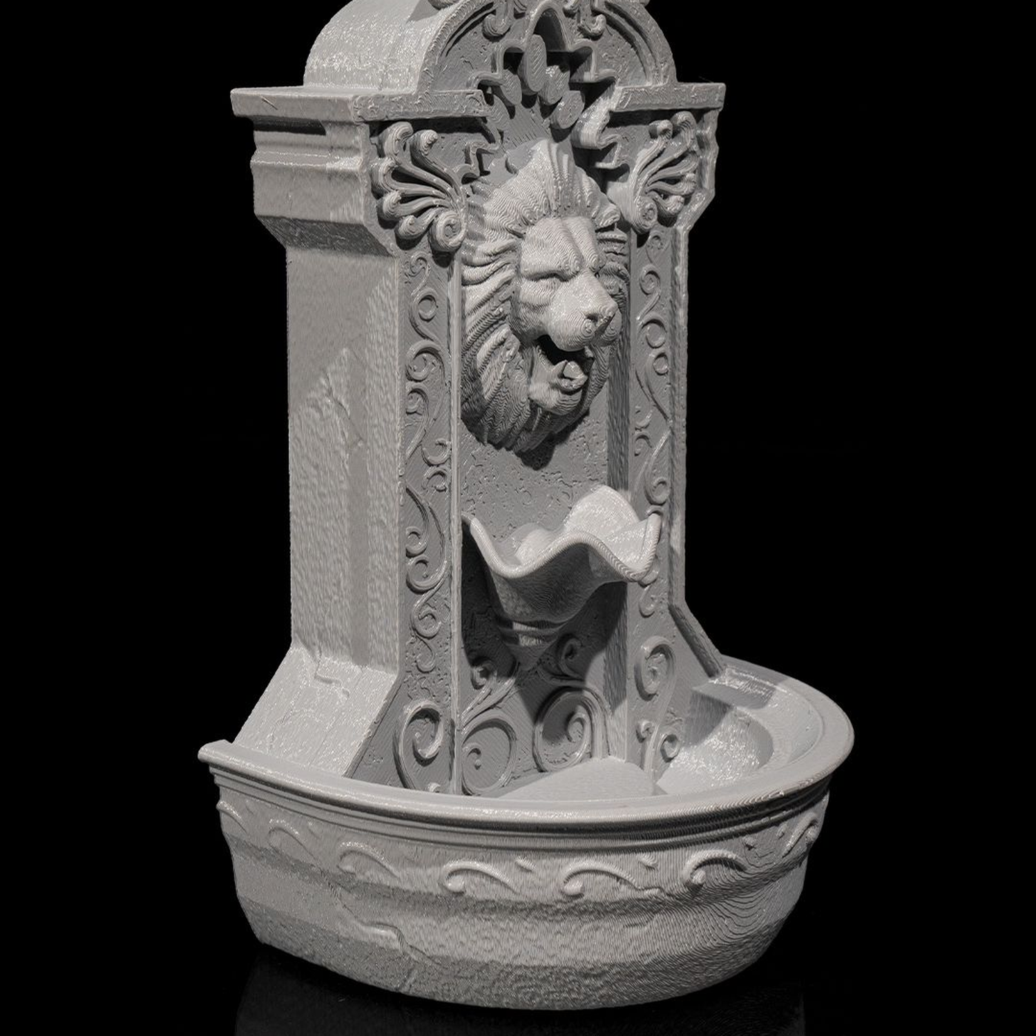 Lion's Courage Fountain Backflow Burner