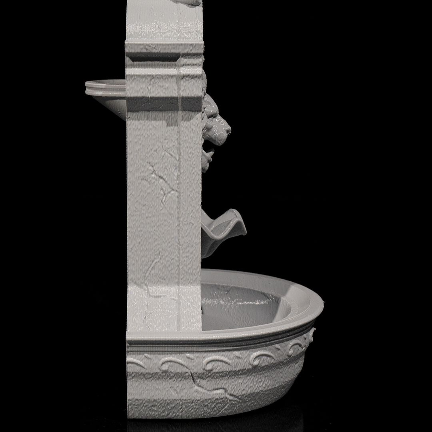 Lion's Courage Fountain Backflow Burner