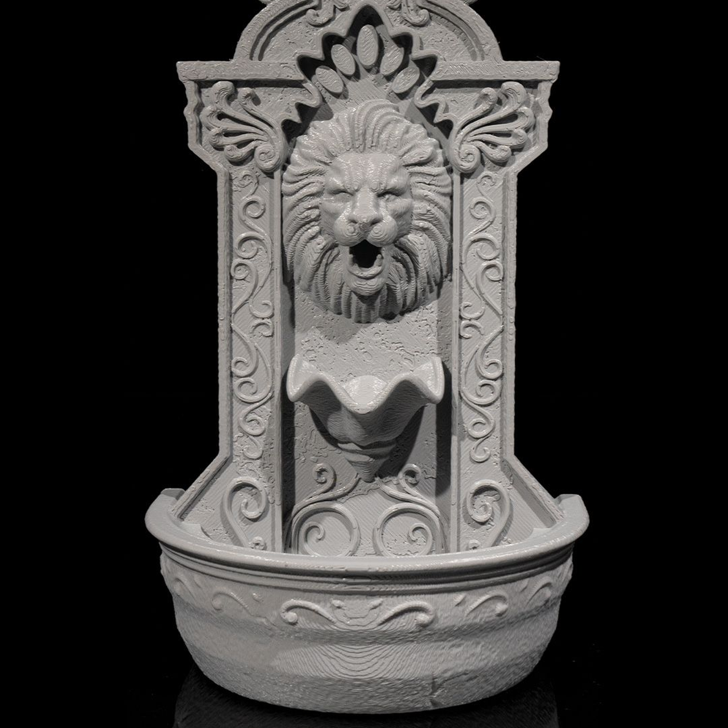 Lion's Courage Fountain Backflow Burner