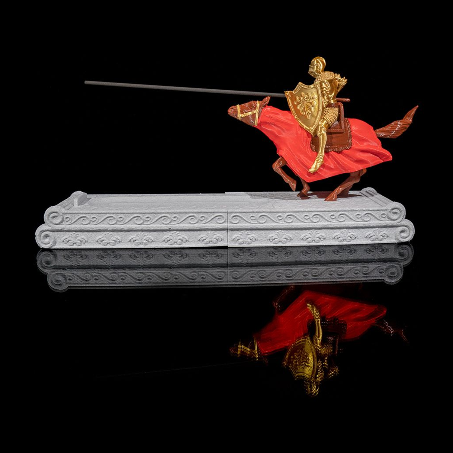 Joust a Knight Incense Holder