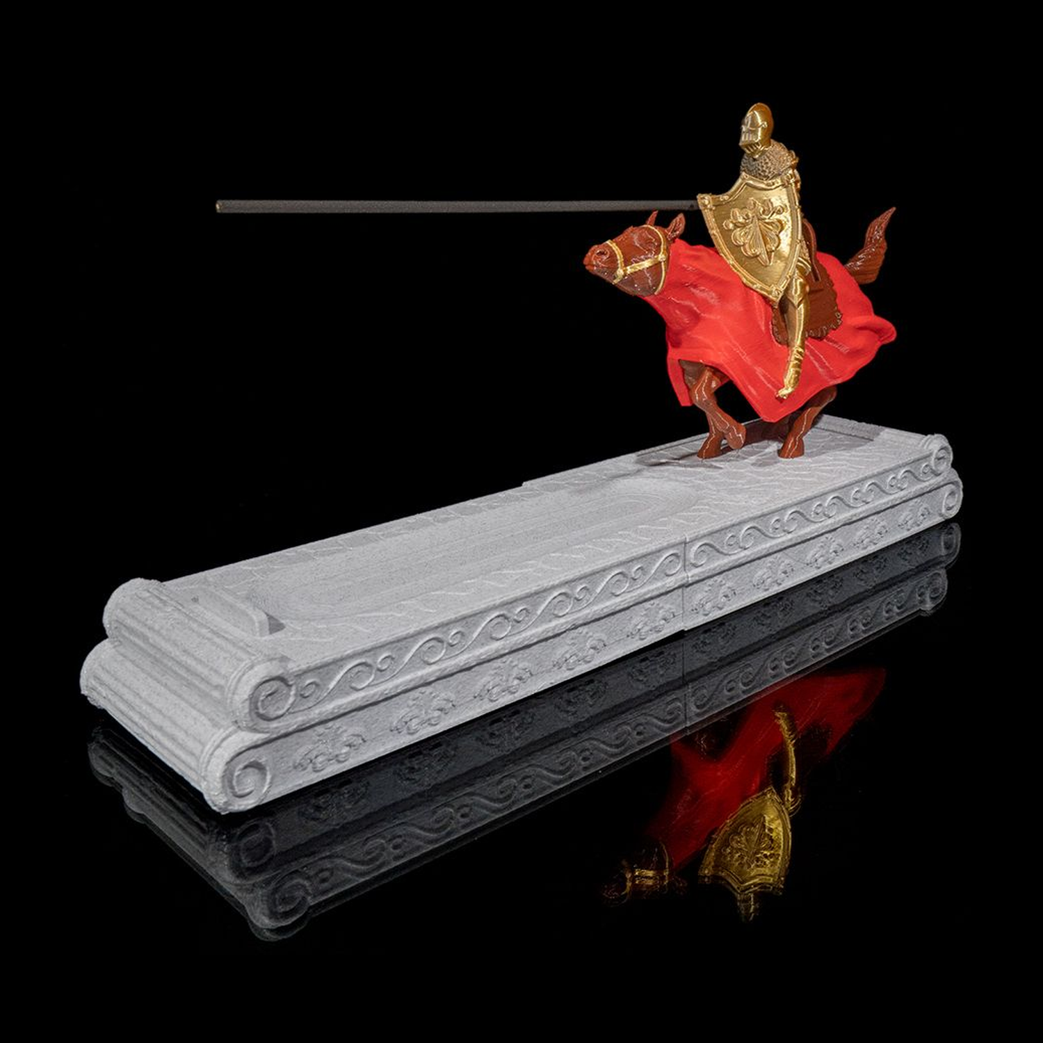 Joust a Knight Incense Holder