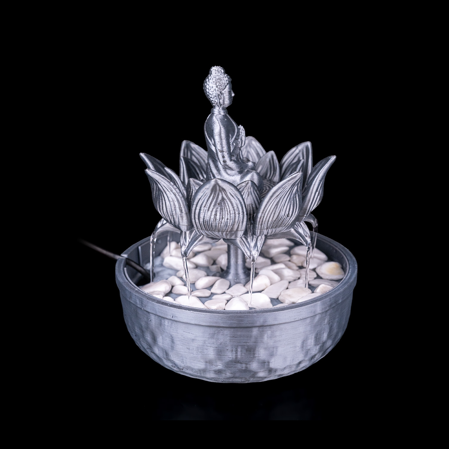 Fuente decorativa Buddha in Bloom Tabletop Fountain