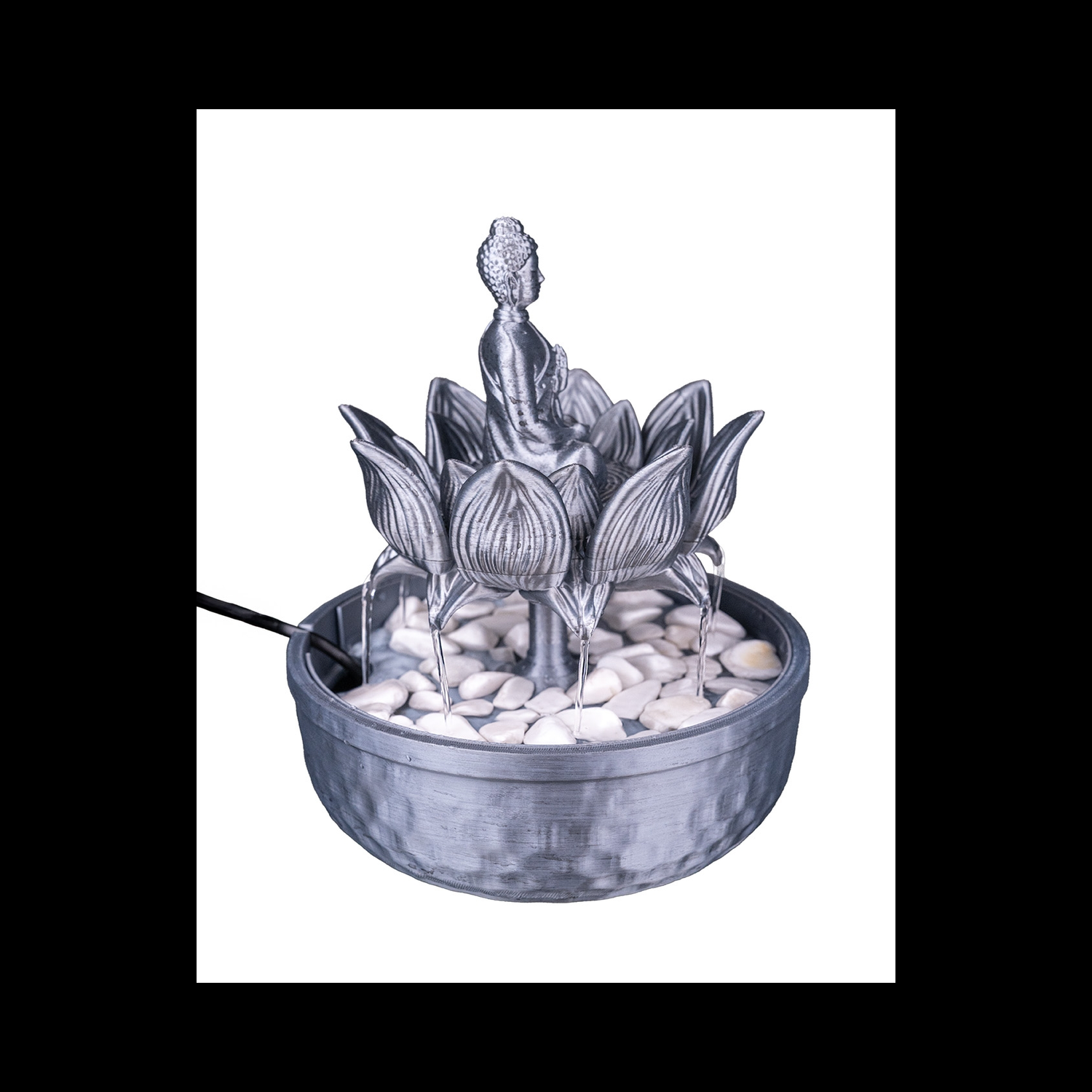 Fuente decorativa Buddha in Bloom Tabletop Fountain