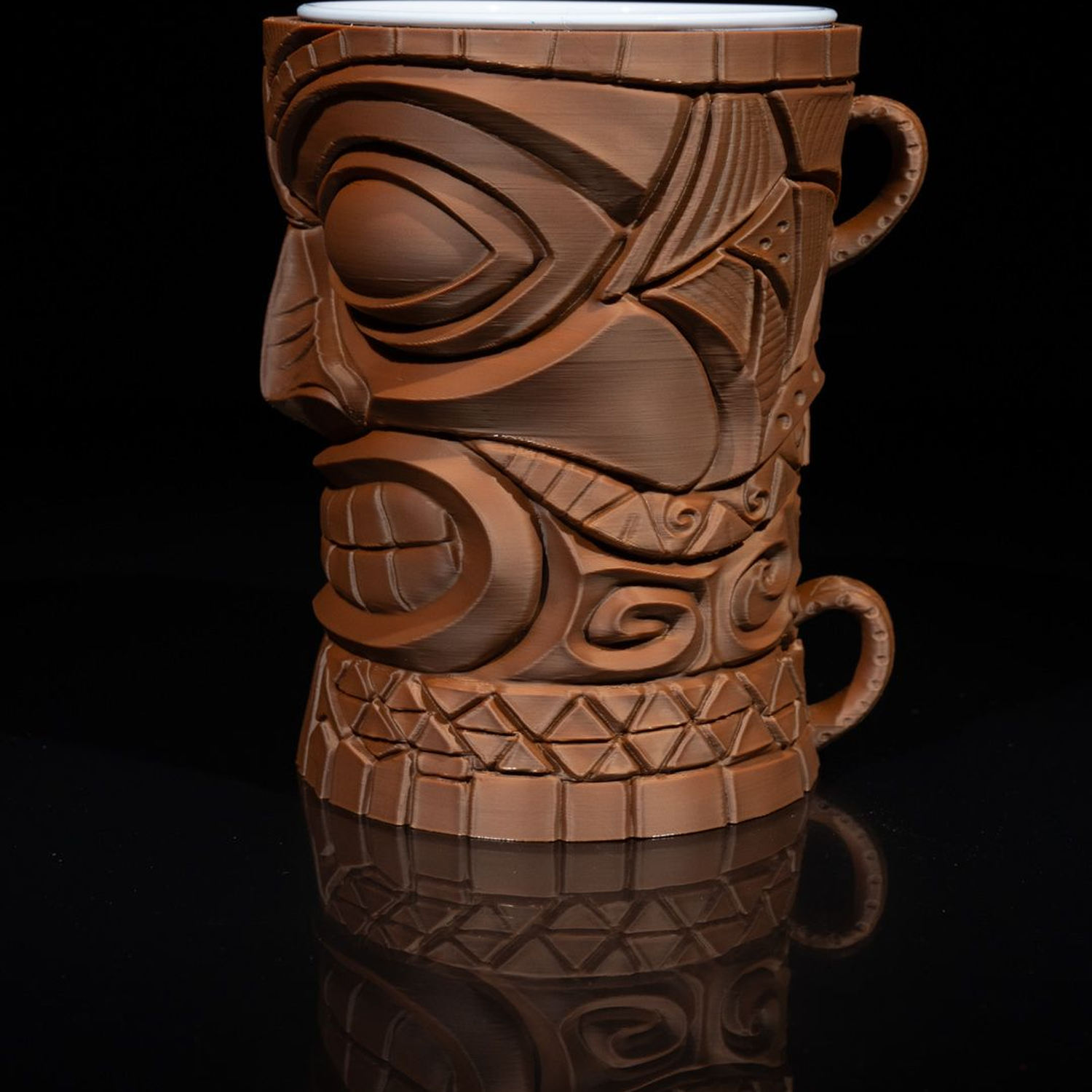 Carved Cup Holder 1