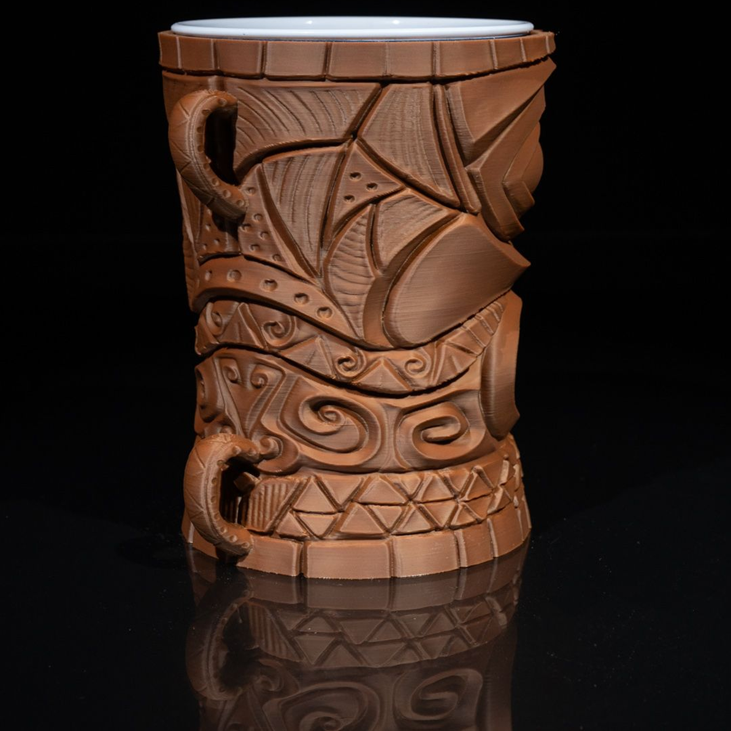 Carved Cup Holder 1
