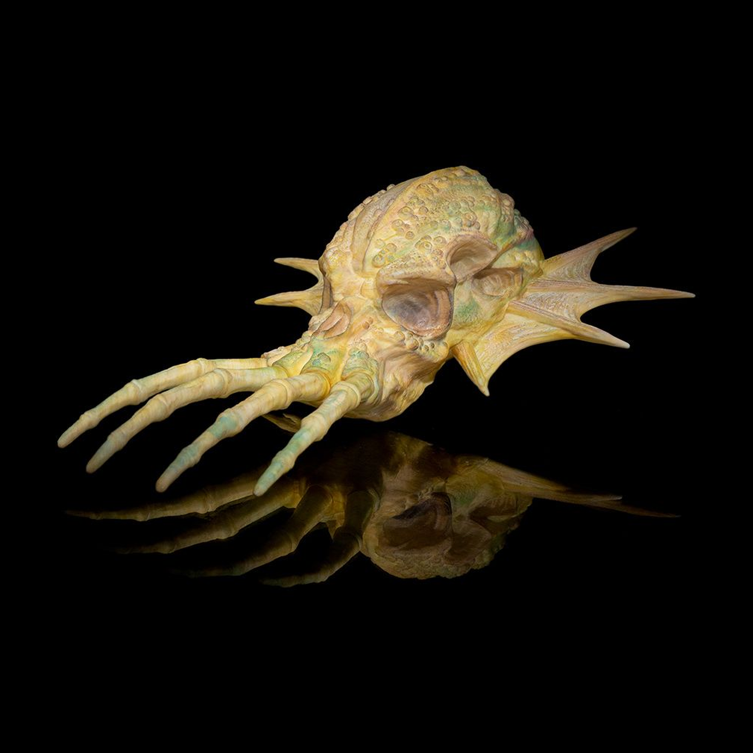 Green Dragon Skull
