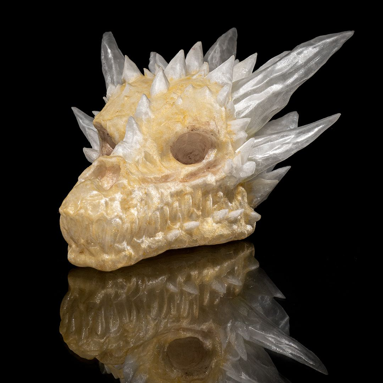 Diamond Dragon Skull