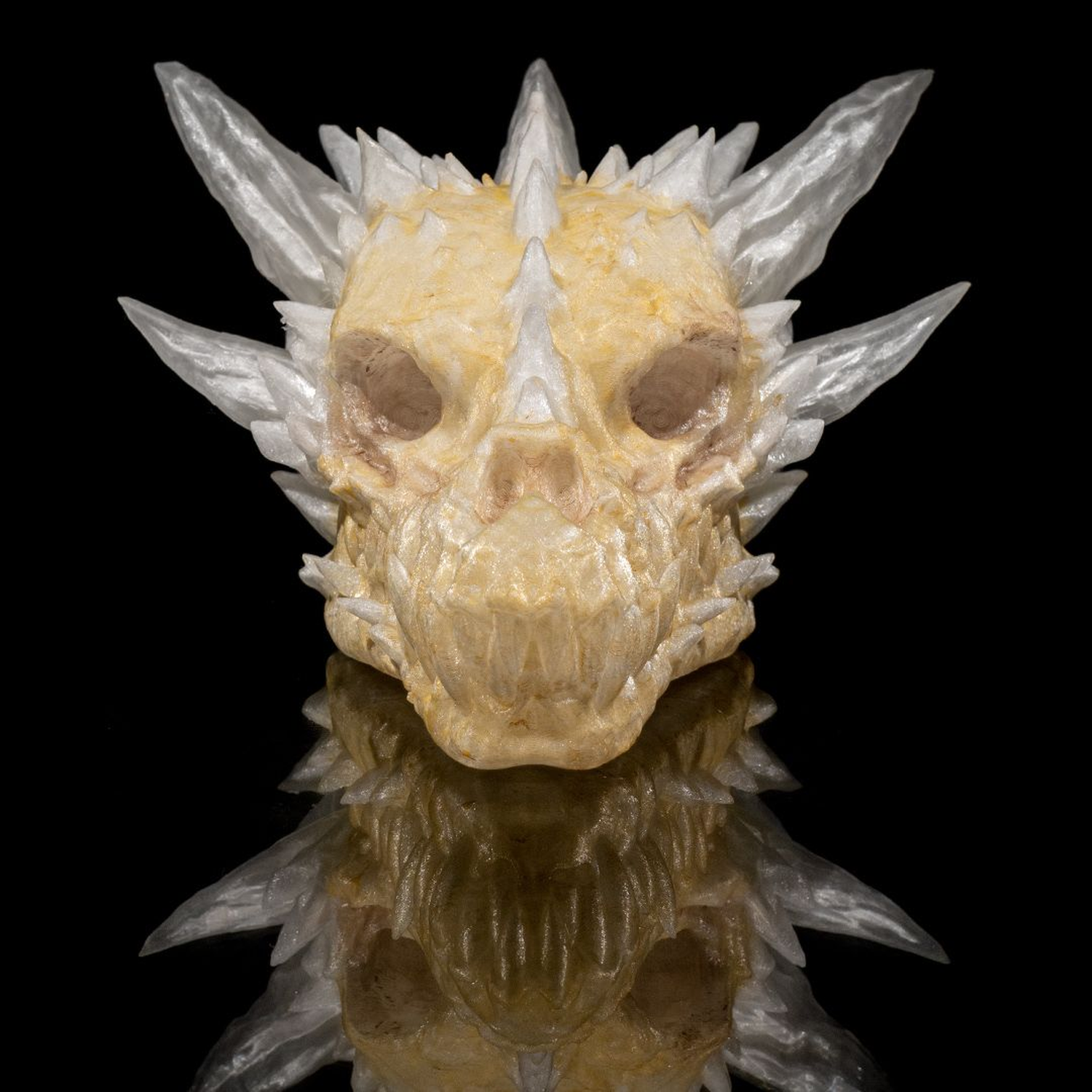 Diamond Dragon Skull
