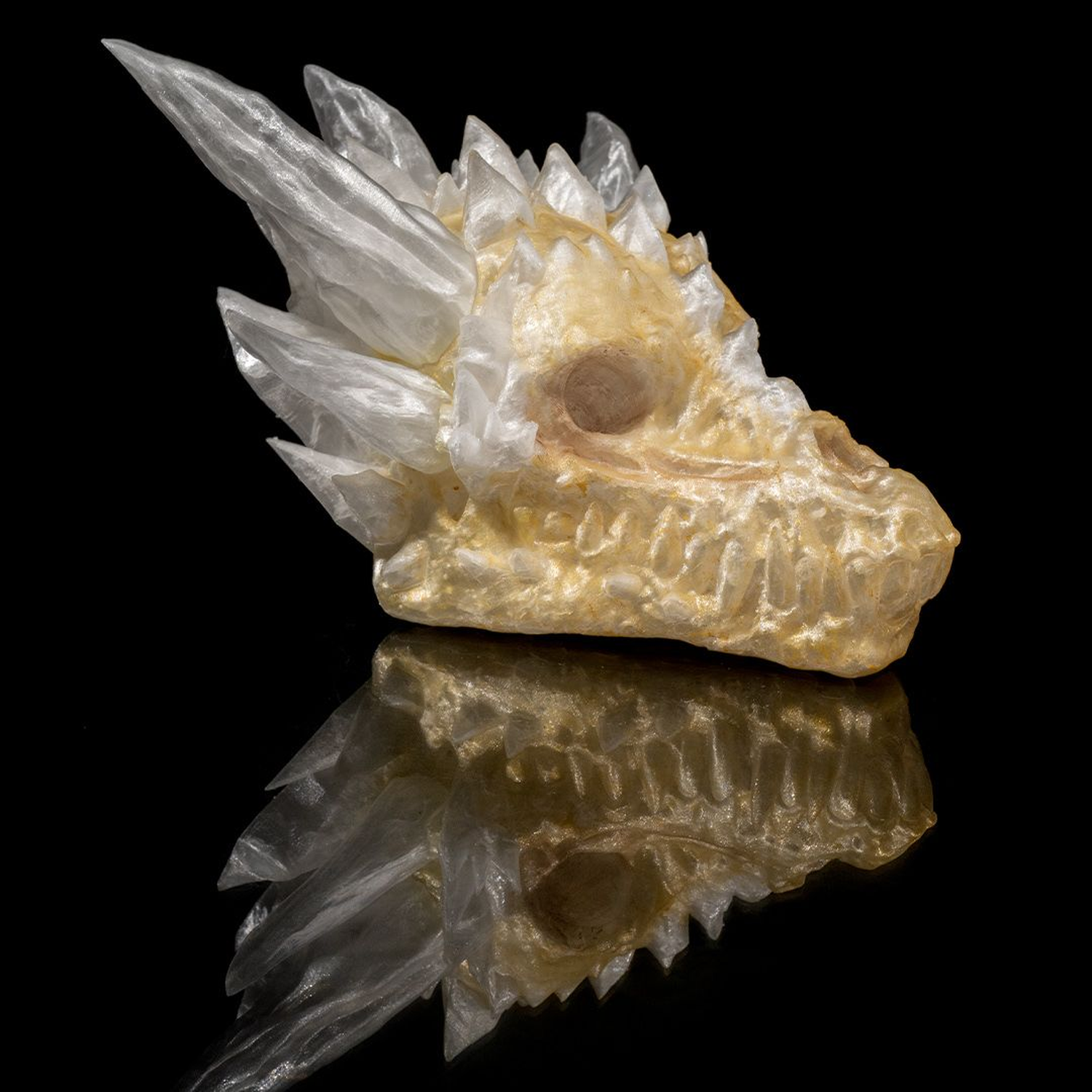 Diamond Dragon Skull