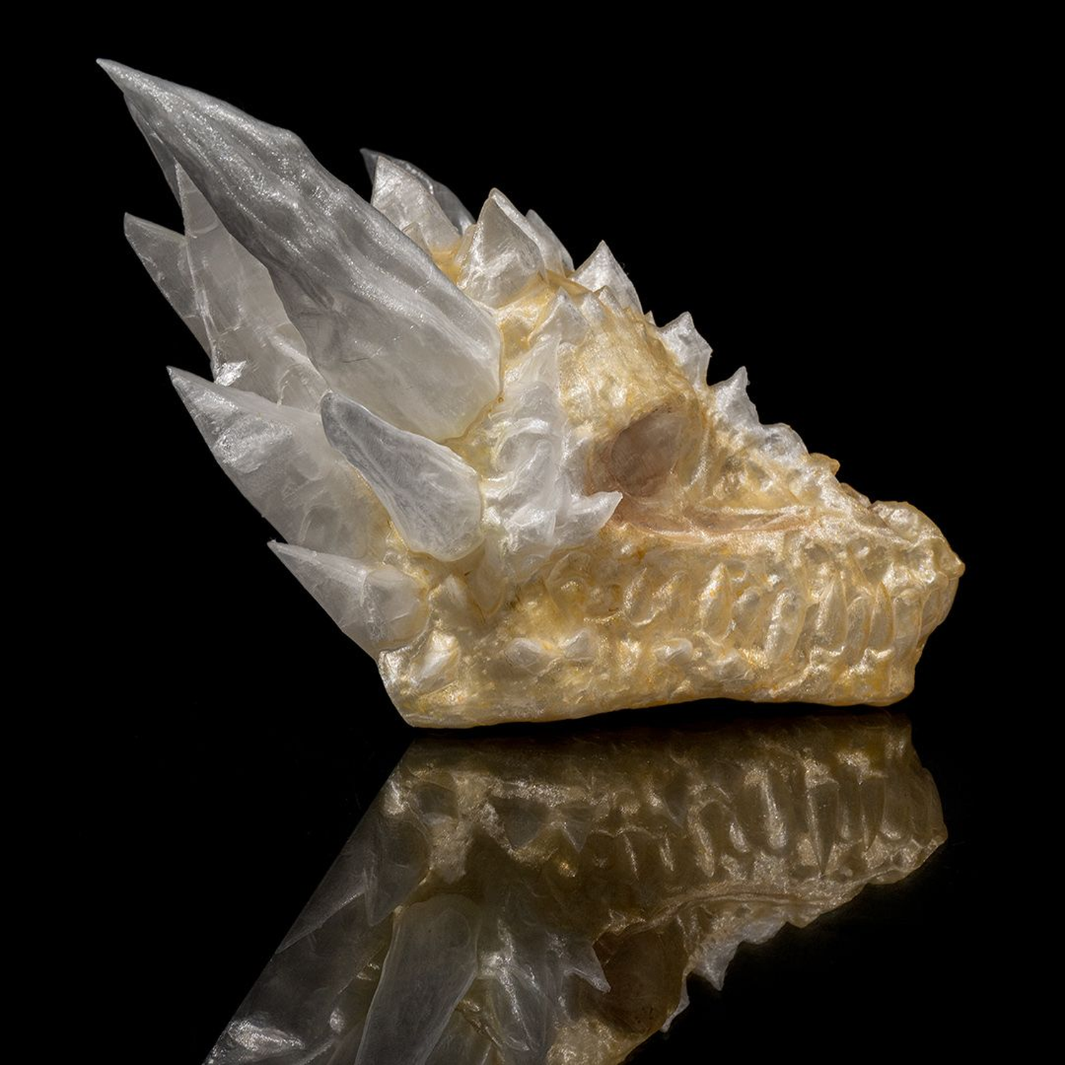Diamond Dragon Skull