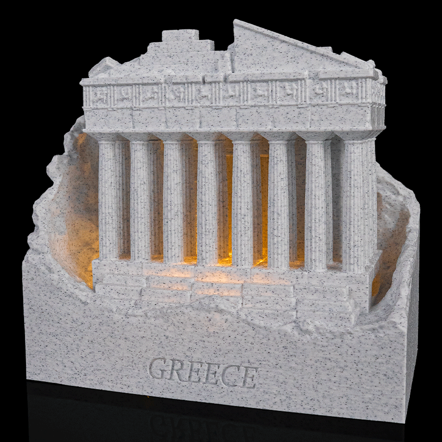 Lámpara decorativa Acrópolis de Atenas