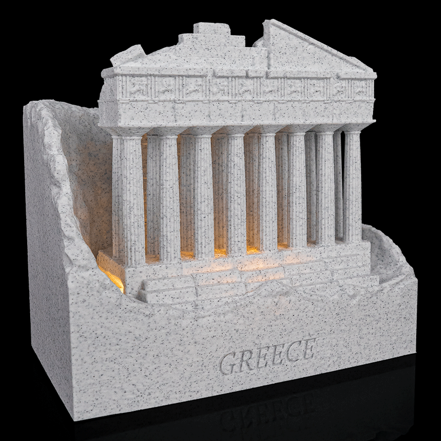 Lámpara decorativa Acrópolis de Atenas