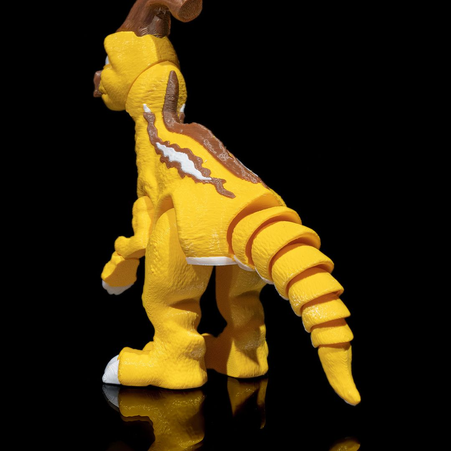 Articulated Parasaurolophus