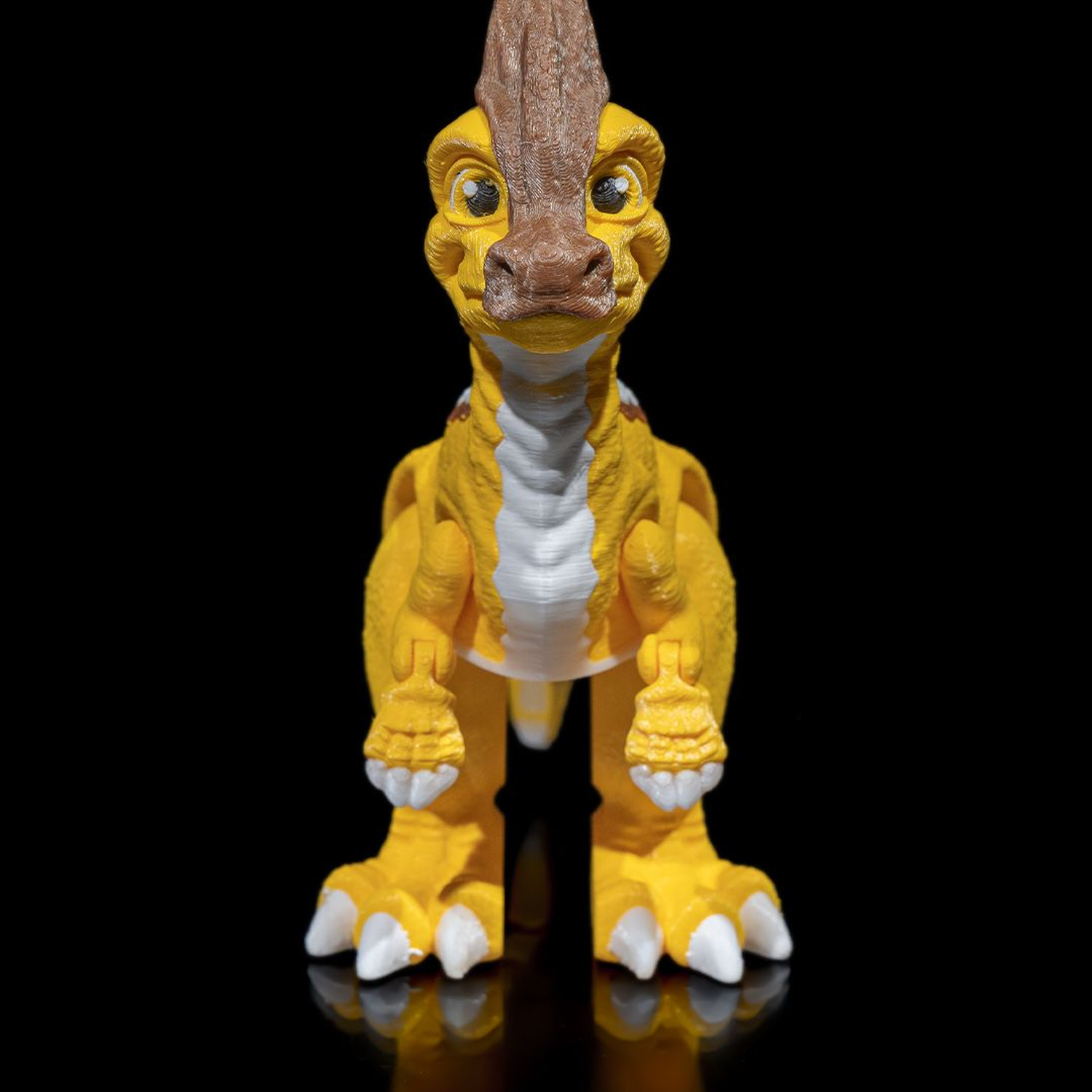 Articulated Parasaurolophus