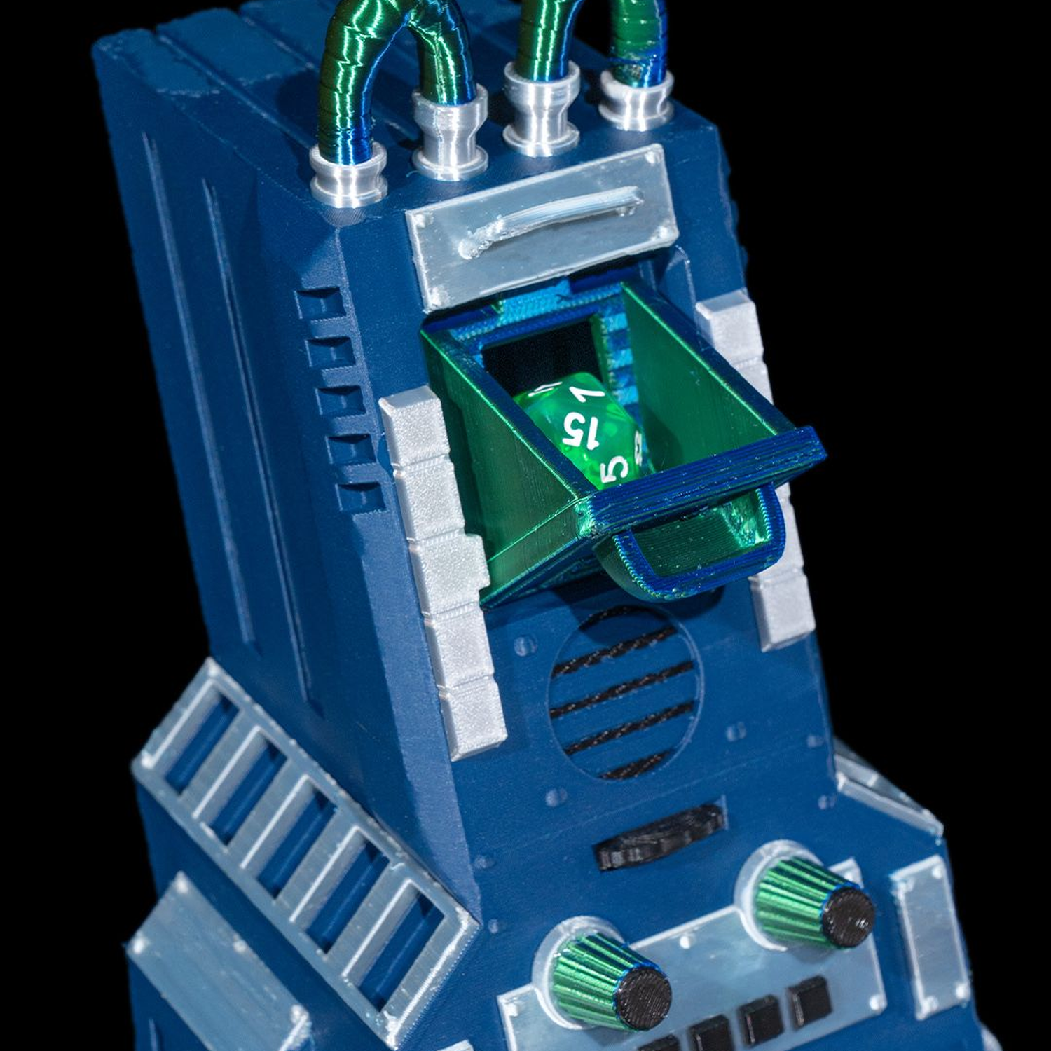 Control Panel Dice Tower