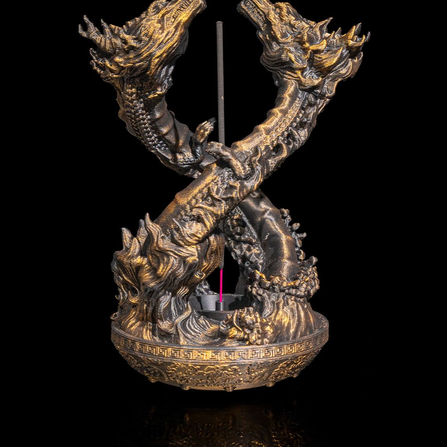 Dragon Dance Incense Holder