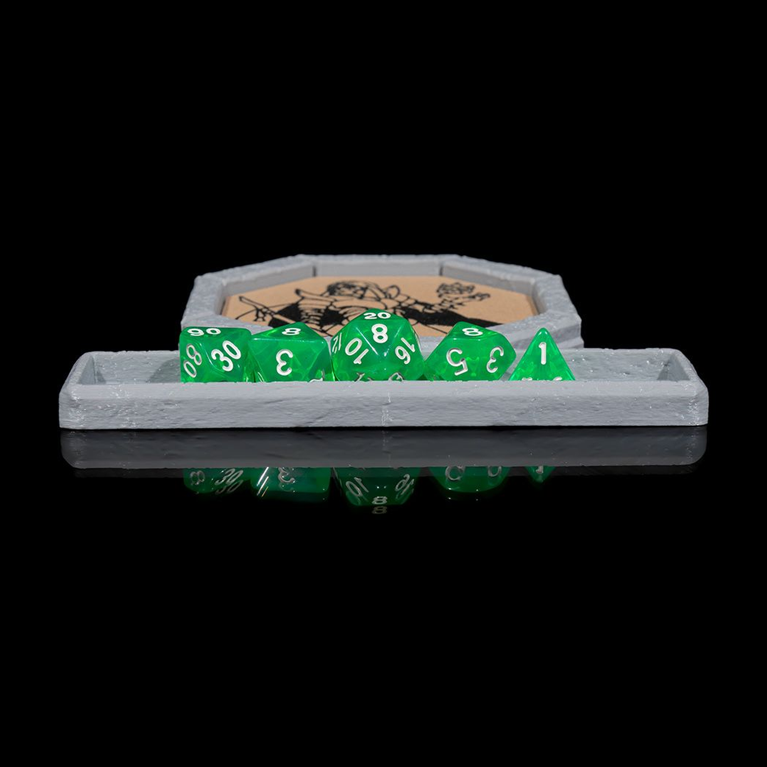 Class-ic Coaster and Dice Tray