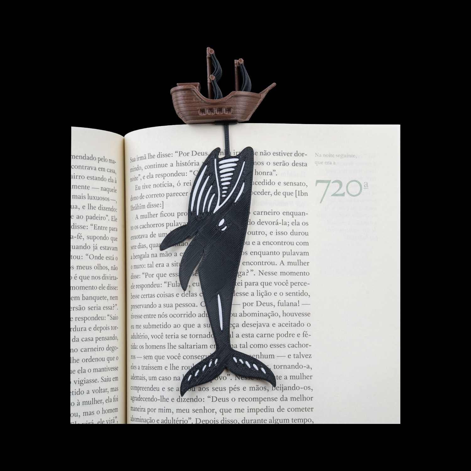 Marcapáginas Whale Tale