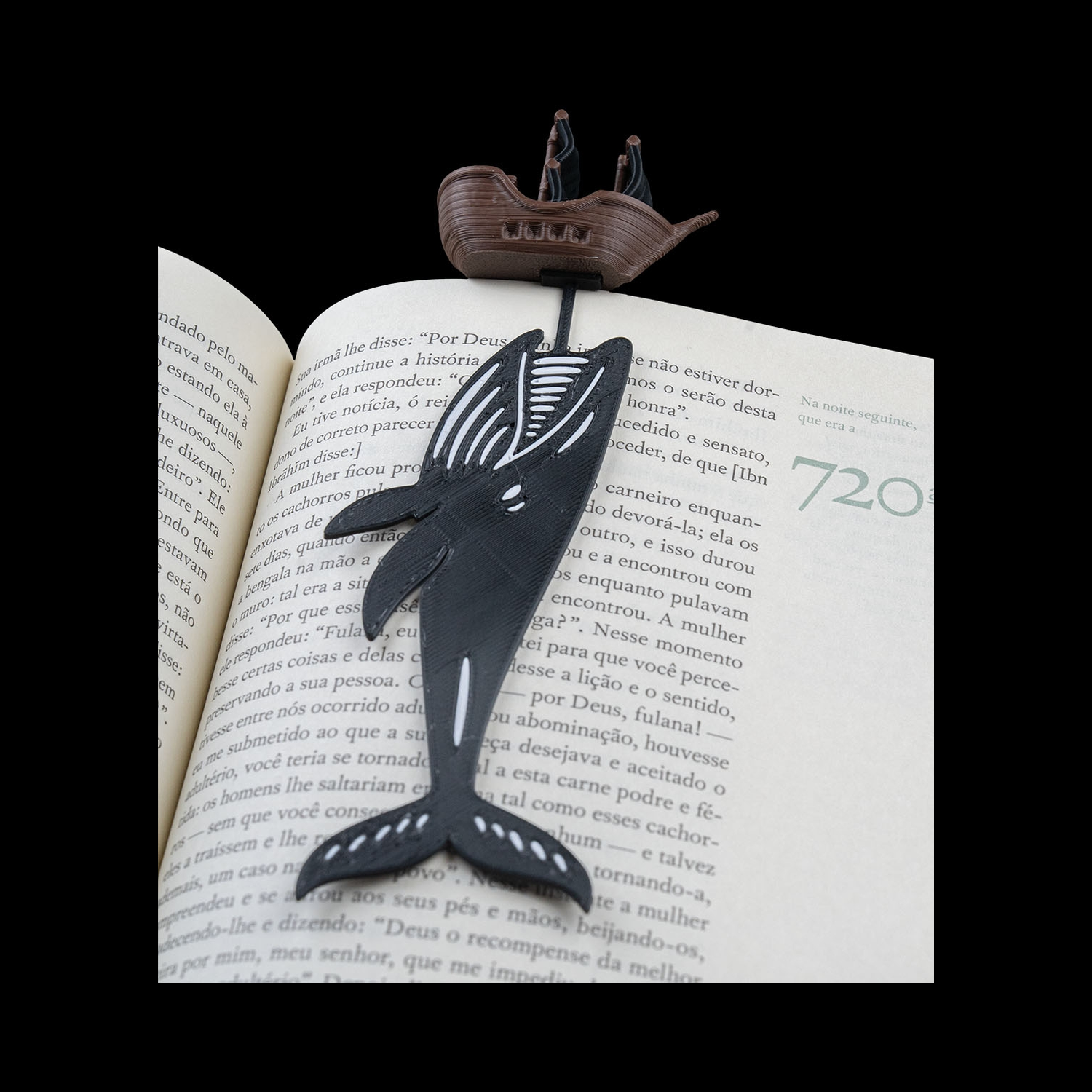 Marcapáginas Whale Tale