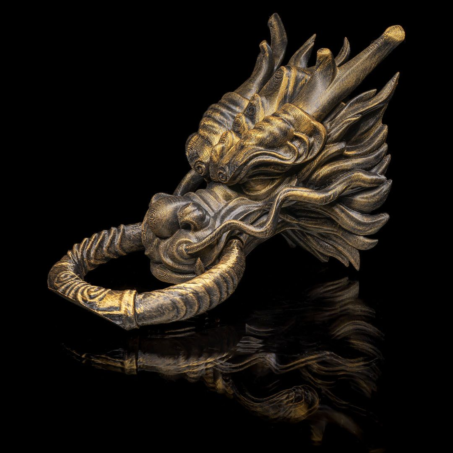Chinese Dragon Door Knocker