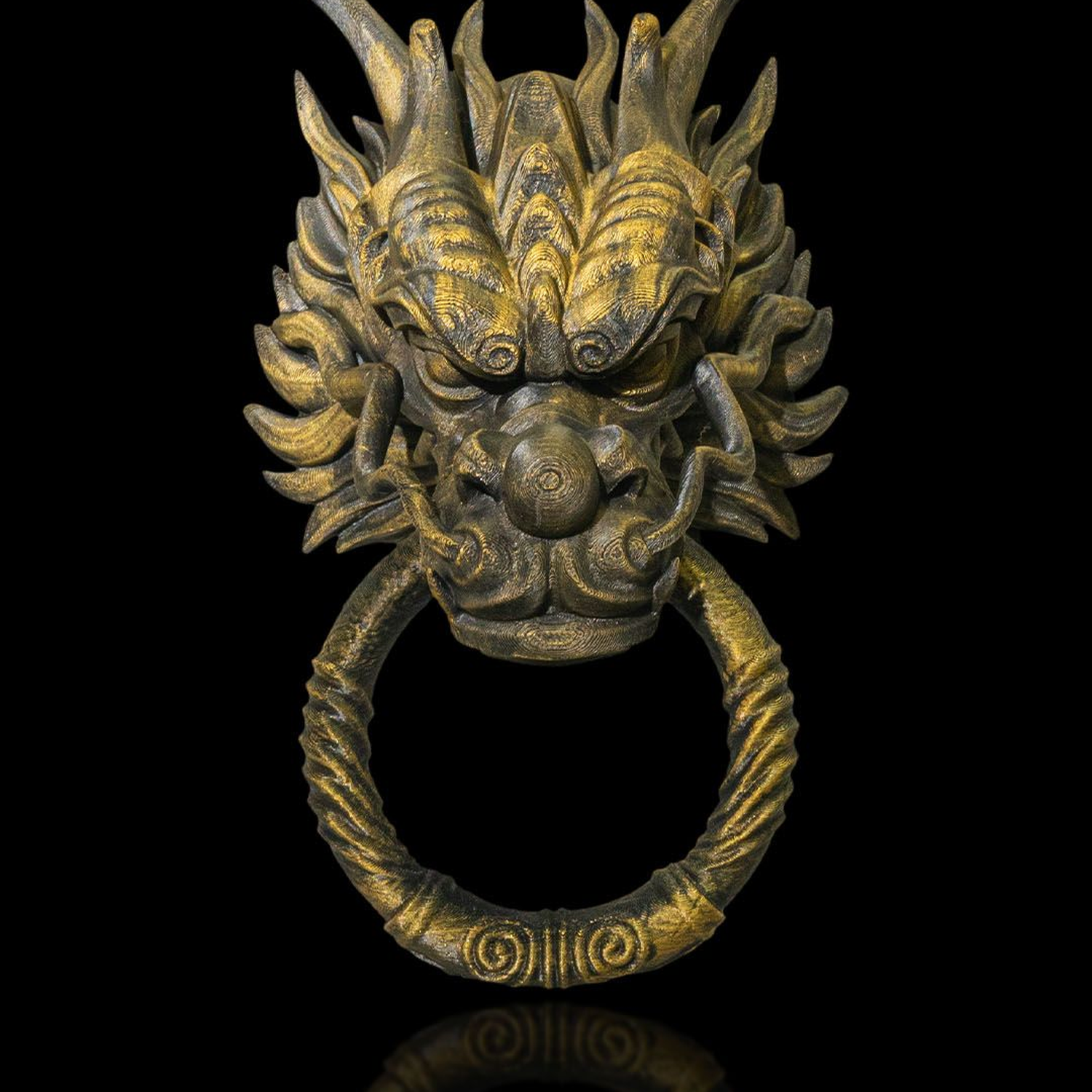 Chinese Dragon Door Knocker