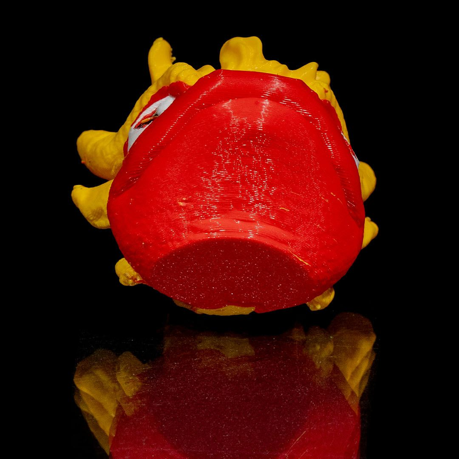 Baby Fire Dragon Keychain