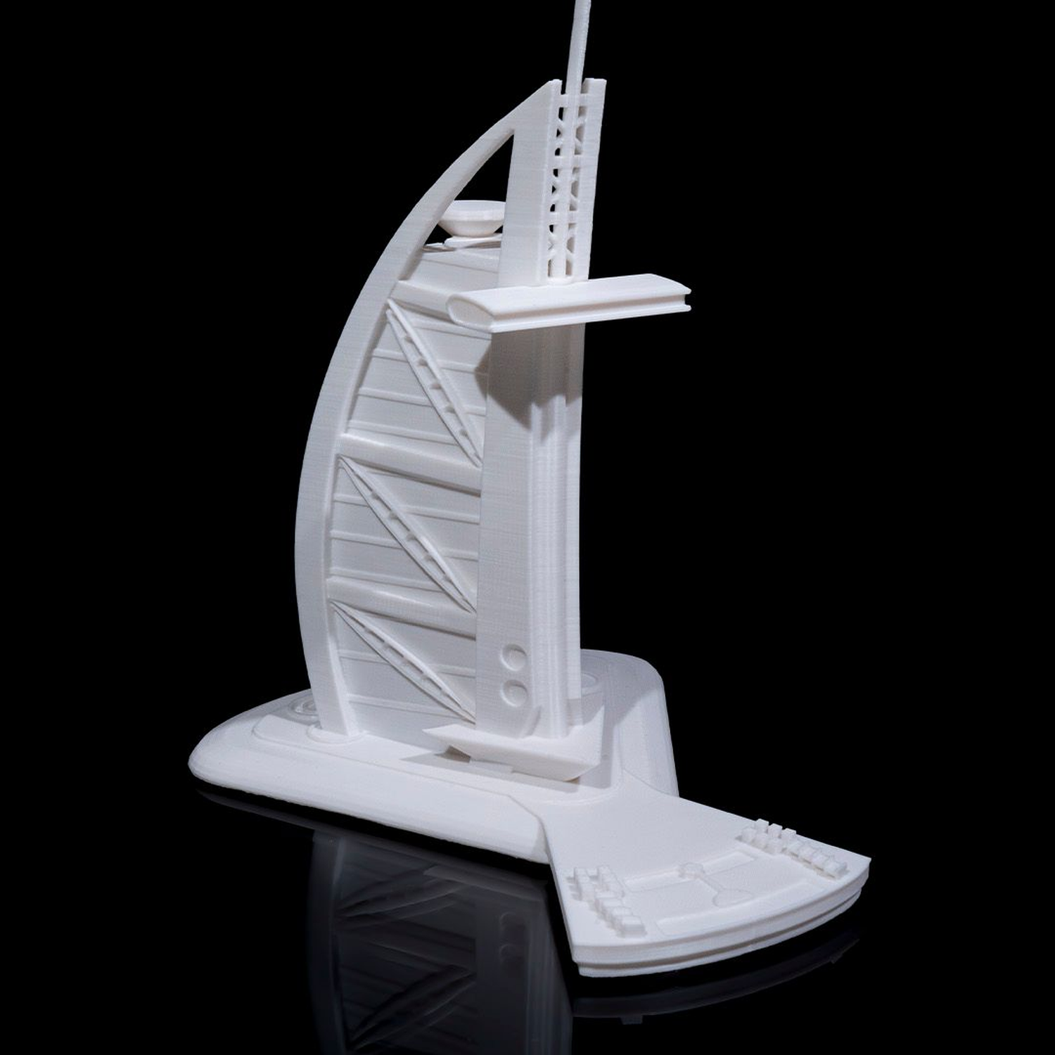 Maqueta decorativa del Burj Al Arab