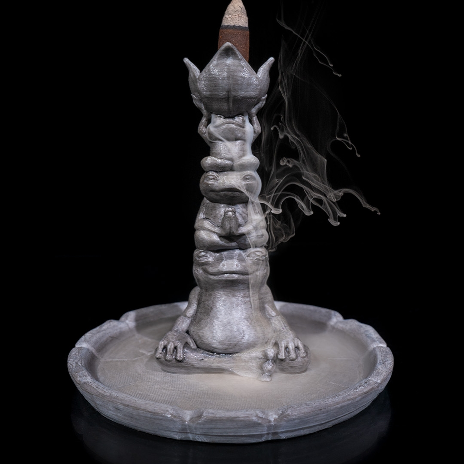 Toad Totem Backflow Burner