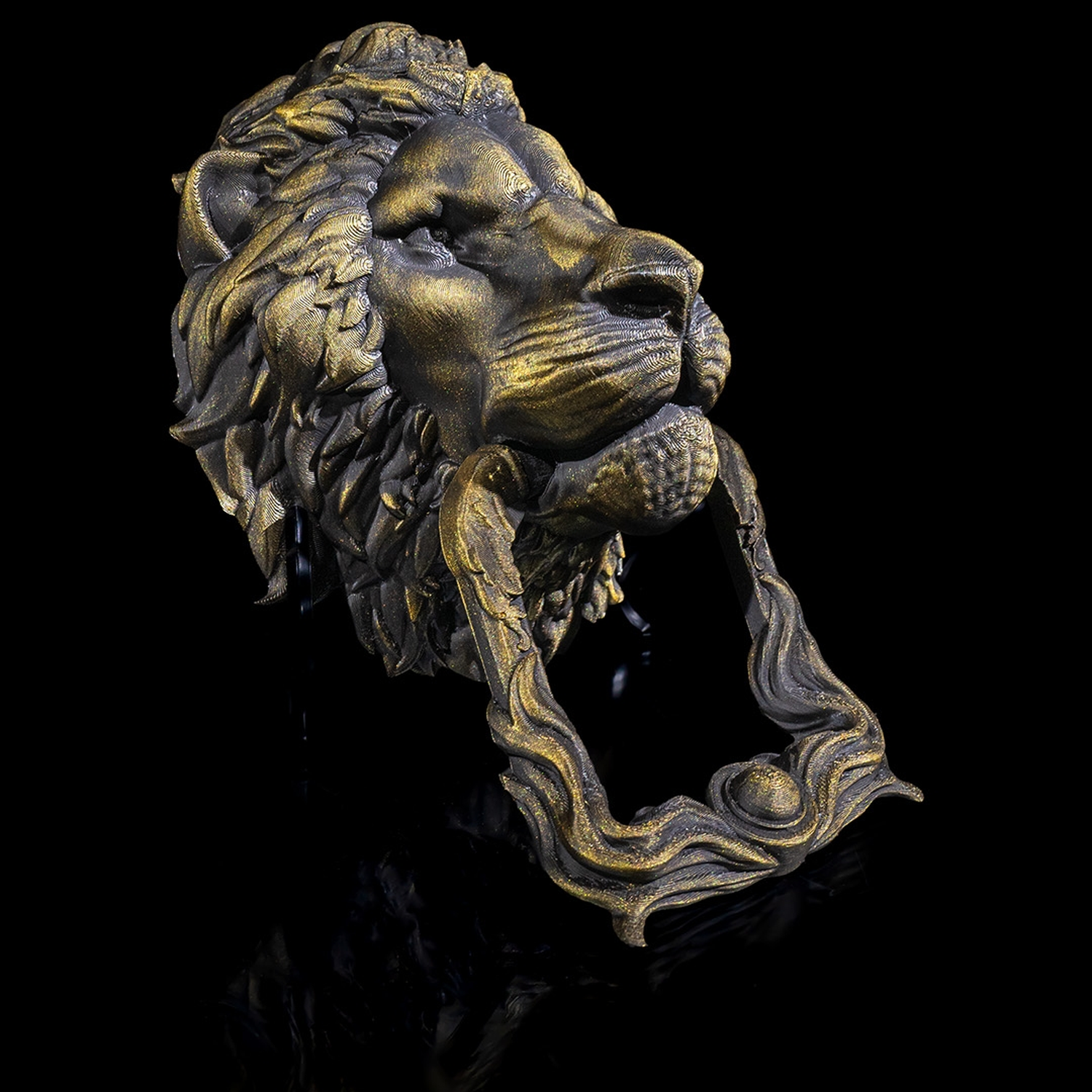 Might of the Lion Door Knocker