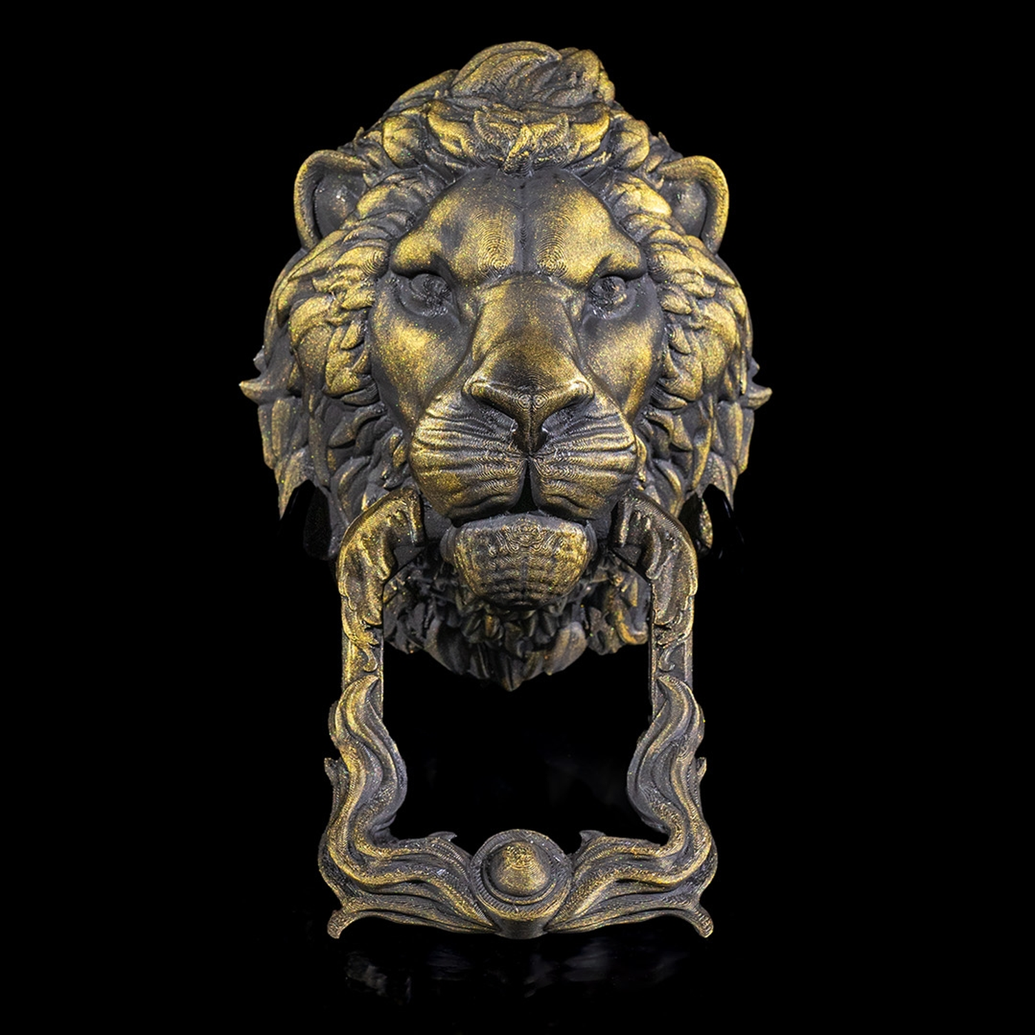 Might of the Lion Door Knocker