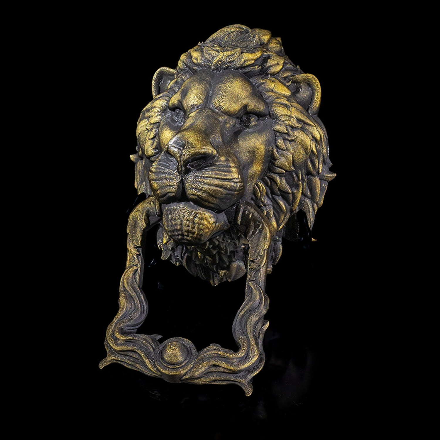 Might of the Lion Door Knocker