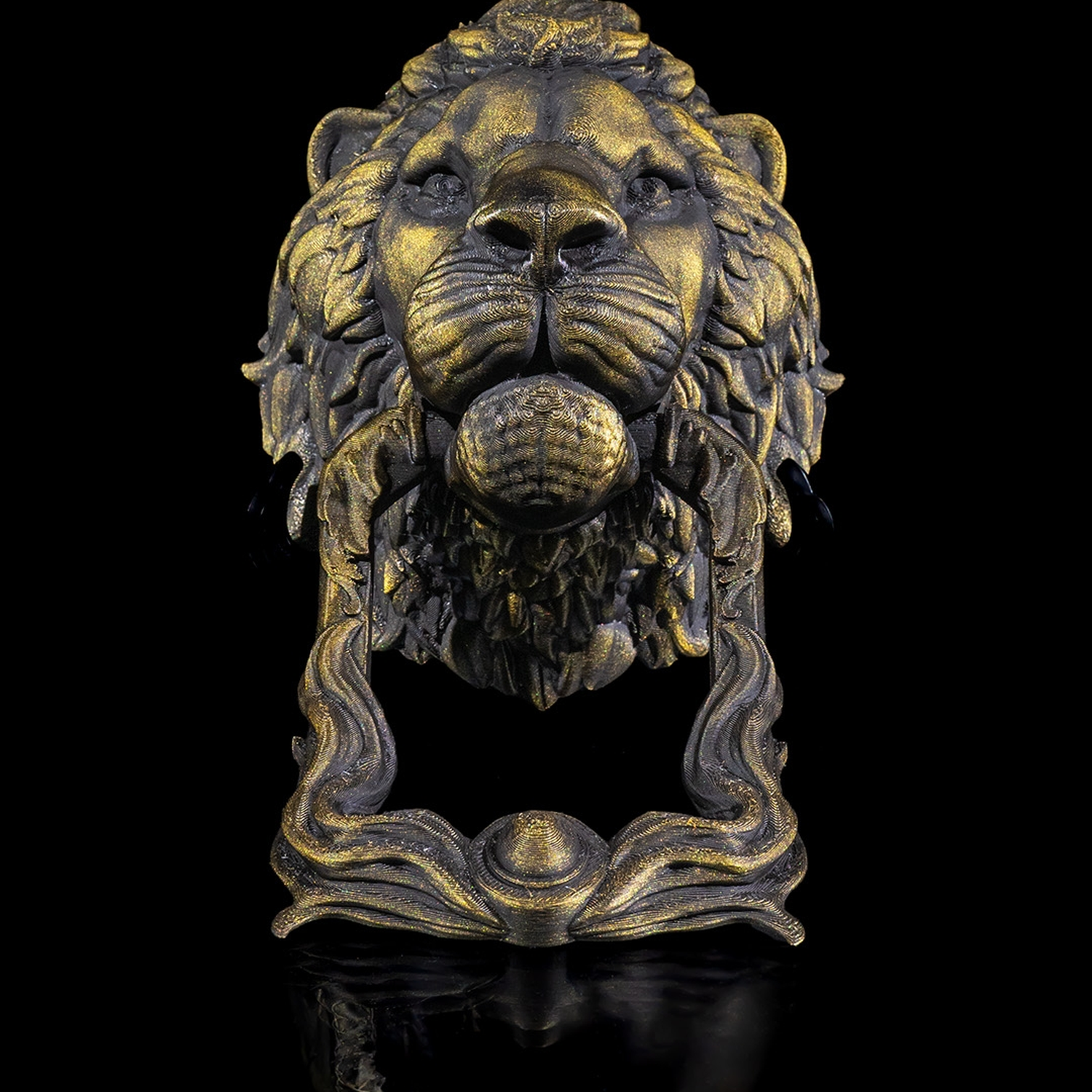 Might of the Lion Door Knocker
