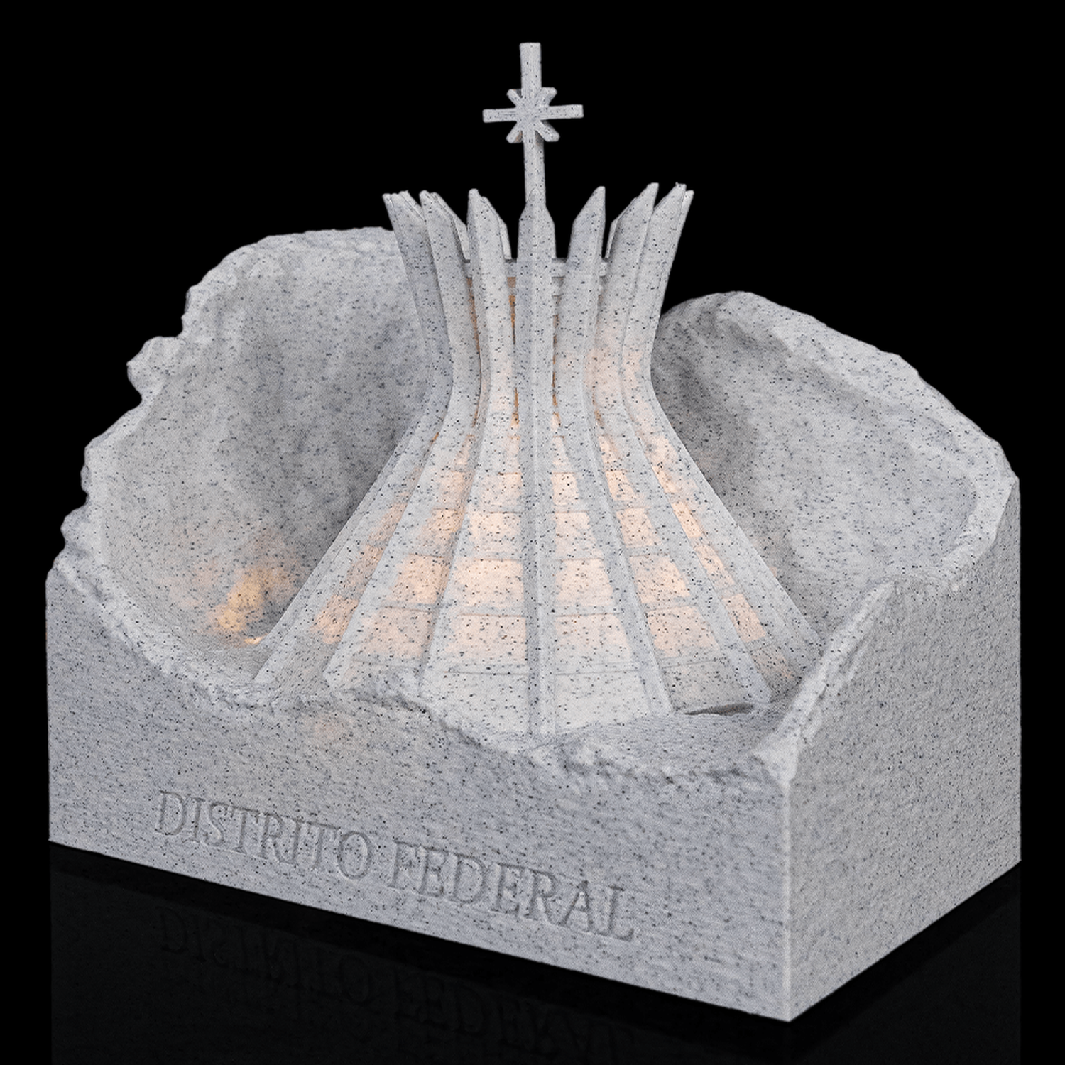 Lámpara decorativa Catedral de Brasilia