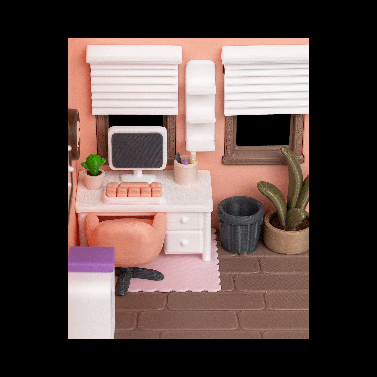 Objeto decorativo Tiny Office