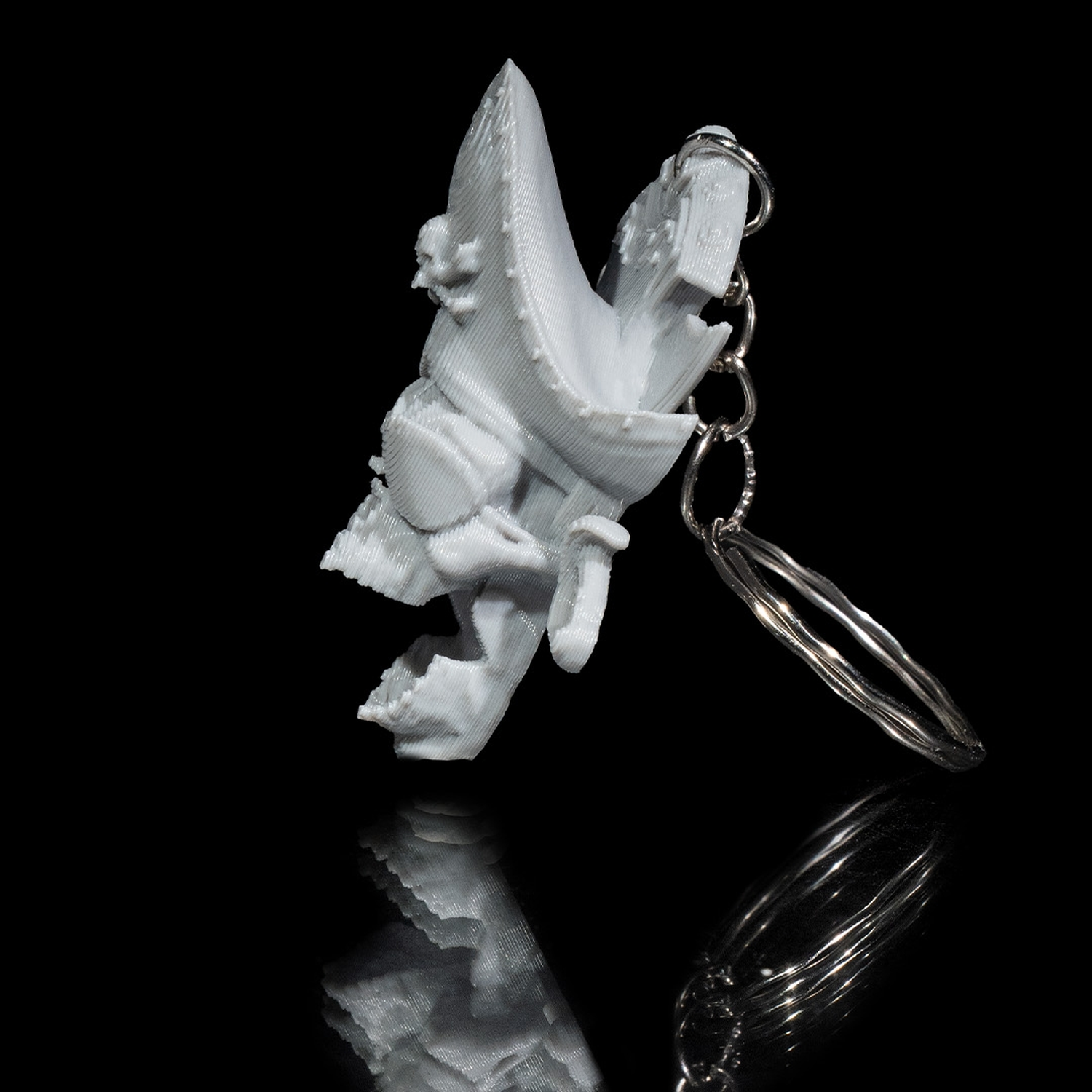Pirate Skull Keychain