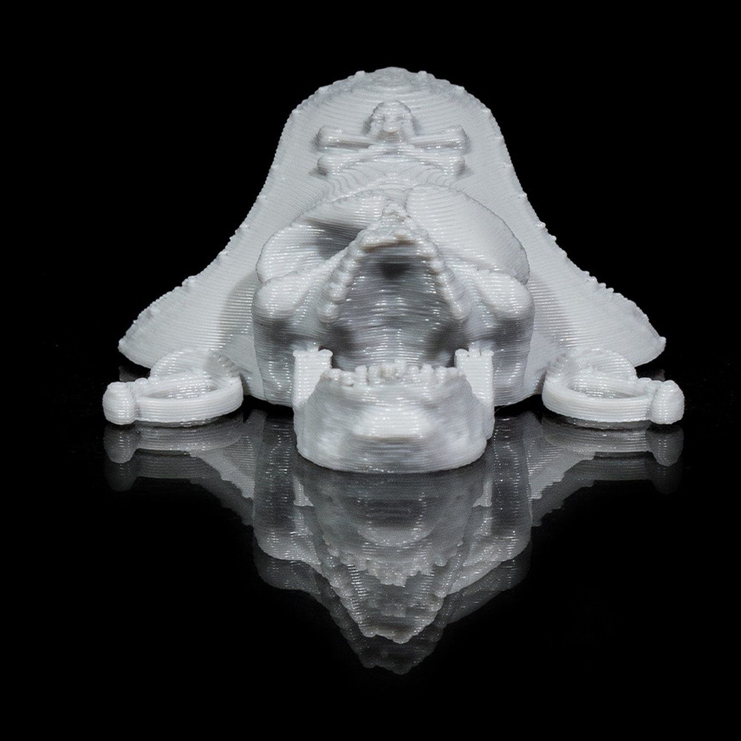 Pirate Skull Keychain