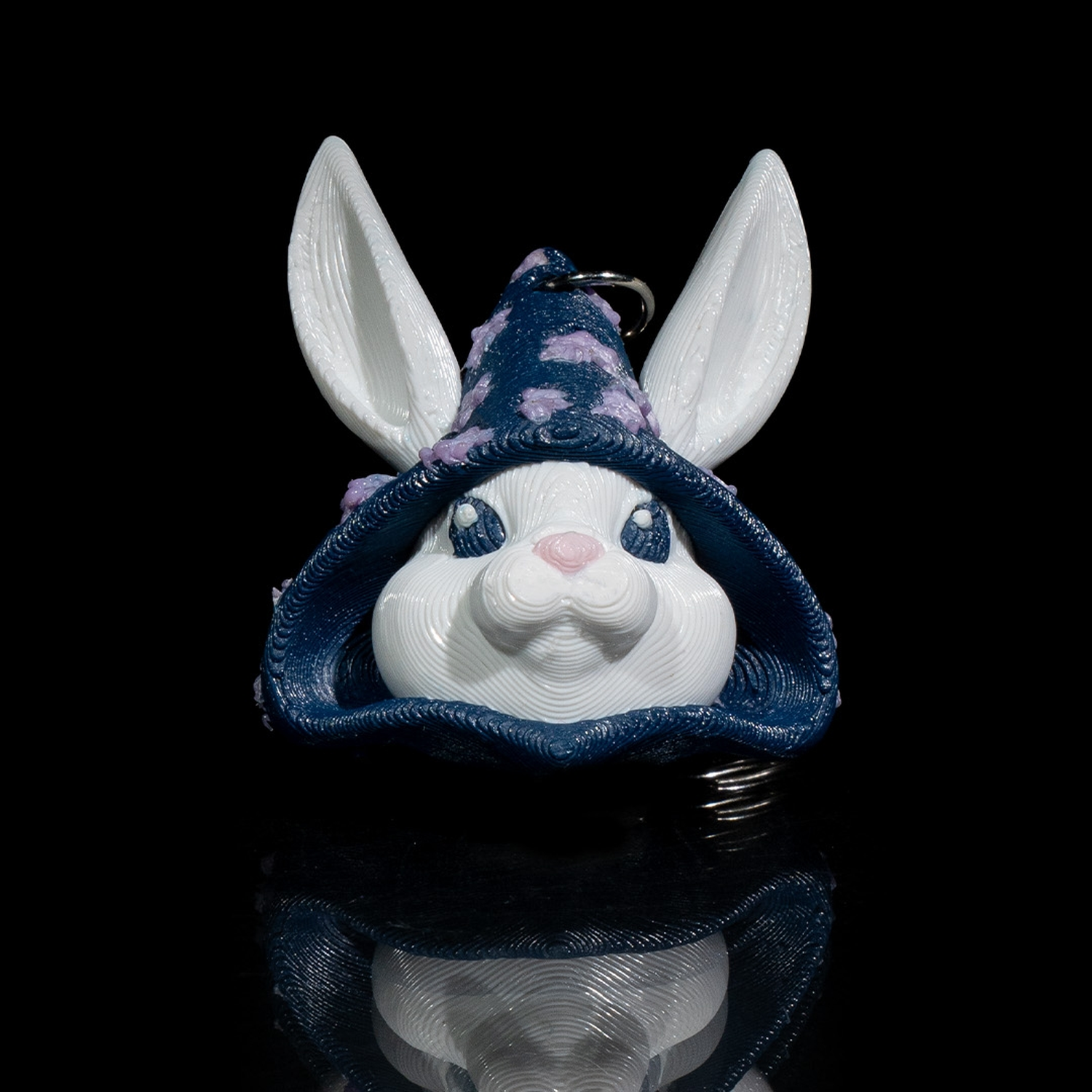 Wizard Bunny Keychain