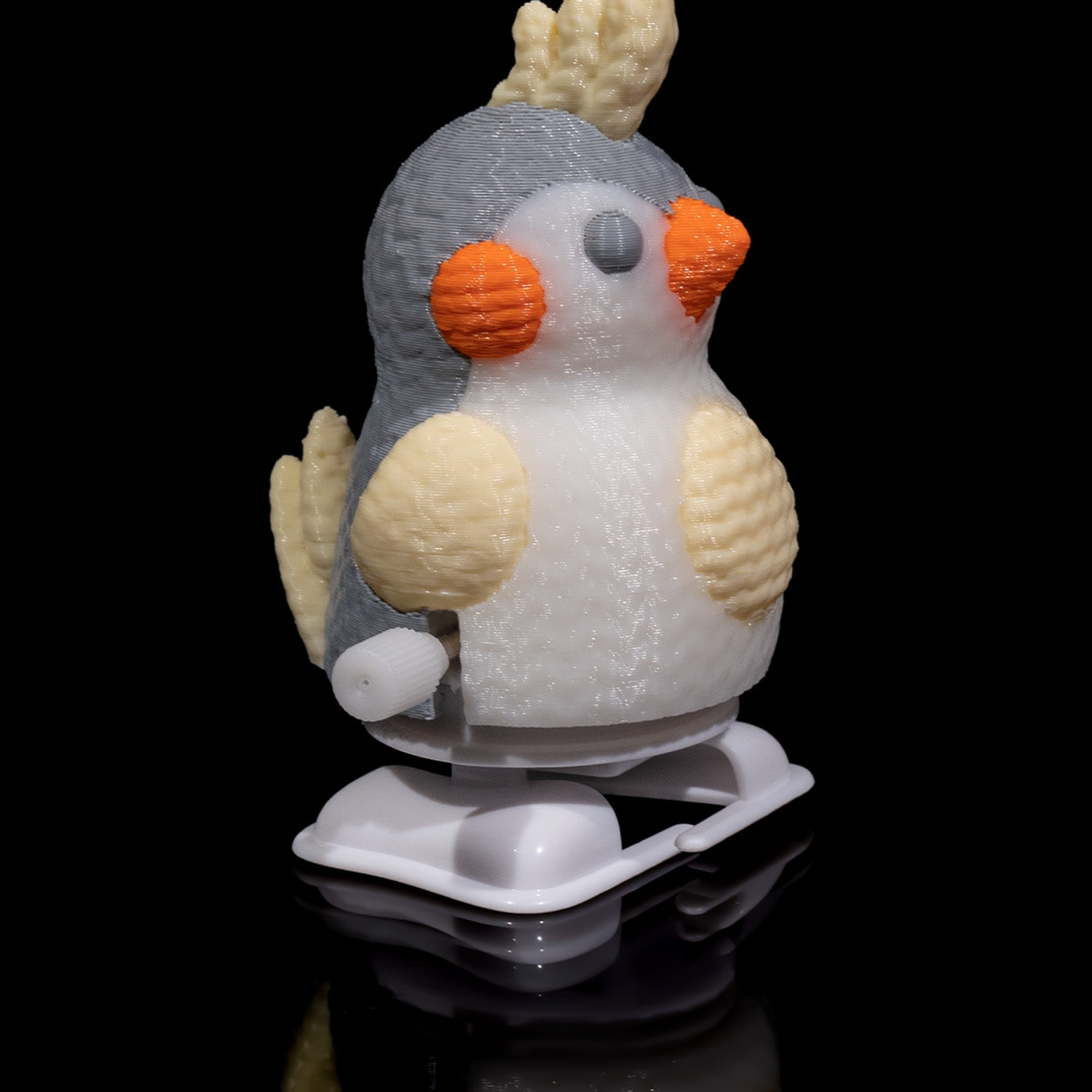 Cockatiel Crochet Toy