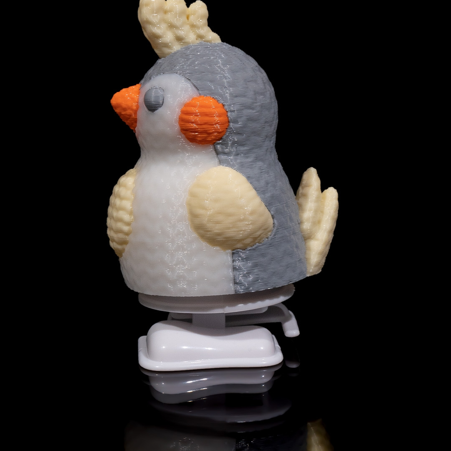 Cockatiel Crochet Toy