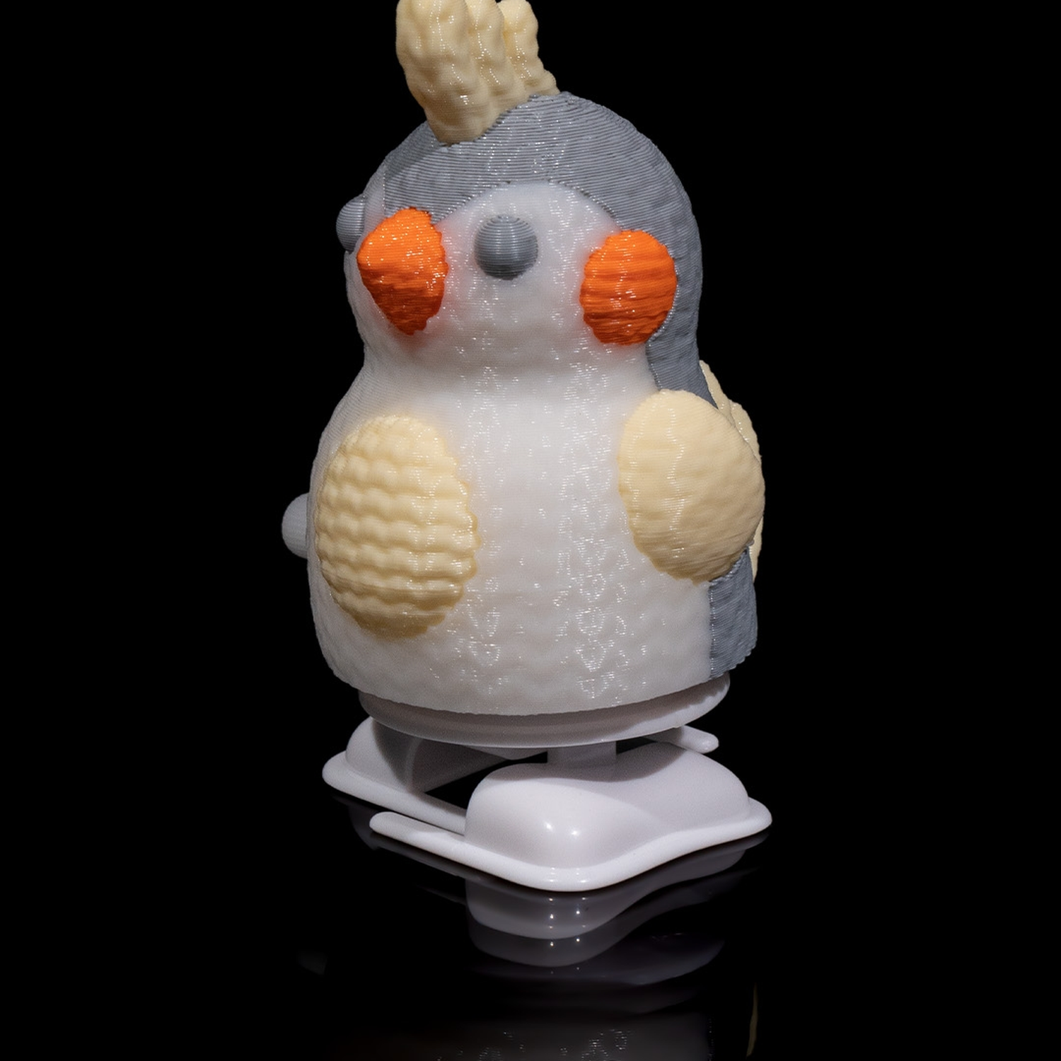 Cockatiel Crochet Toy